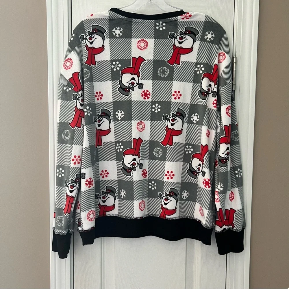 Frosty the Snowman Pajama Top Size M